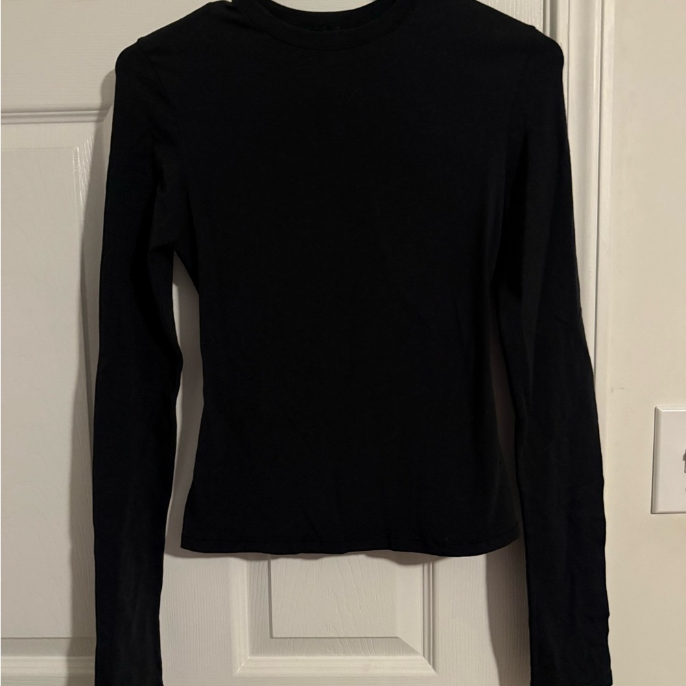 SKIMS Fits Everybody Cotton Jersey Long Sleeve